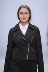 ELEMA by Aiplatov show — Moscow Fashion Week SS16 (looks: black leather biker jacket)
