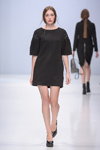 ELEMA by Aiplatov show — Moscow Fashion Week SS16 (looks: black mini dress)