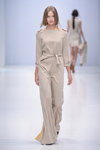 ELEMA by Aiplatov show — Moscow Fashion Week SS16 (looks: beige dress)