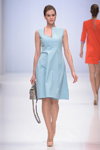 GV Galina Vasilyeva show — Moscow Fashion Week SS16 (looks: sky blue dress)