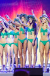 Финал "Мисс Украина 2015" (наряды и образы: зеленый купальник; персона: Маргарита Паша)