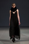 Alexandra Westfal show — Riga Fashion Week AW15/16 (looks: blackevening dress)