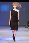 Pokaz Liga Banga — Riga Fashion Week AW15/16 (ubrania i obraz: sukienka czarna)
