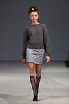 Показ Paviljons — Riga Fashion Week AW15/16 (наряды и образы: чёрные прозрачные гольфы)