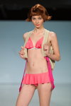 Agne Kuzmickaite show — Riga Fashion Week SS16 (looks: pink swimsuit)