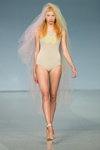 Agne Kuzmickaite show — Riga Fashion Week SS16 (looks: nude bodysuit)