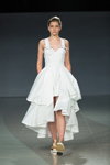 Pokaz Lena Lumelsky — Riga Fashion Week SS16 (ubrania i obraz: sukienka biała)
