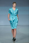 Natālija Jansone show — Riga Fashion Week SS16 (looks: turquoisecocktail dress)
