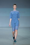 Pokaz Natālija Jansone — Riga Fashion Week SS16 (ubrania i obraz: sukienka błękitna)
