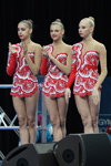 Margarita Mamun, Aleksandra Soldatova, Yana Kudriávtseva. Aleksandra Soldatova — Campeonato Europeo de 2015
