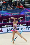 Ekaterina Volkova. Übung mit dem Band — Europameisterschaft 2015