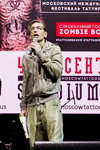 Аляксандр Анатолевіч і Zombie Boy. Арт-фестываль Moscow Tattoo Show