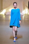Pokaz Anastasiia Ivanova — Ukrainian Fashion Week FW15/16 (ubrania i obraz: sukienka błękitna)