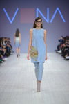 Desfile de Fresh Fashion — Ukrainian Fashion Week SS16 (looks: , calcetines azul claro transparentes)