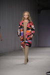 The COAT by Kate SILCHENKO show — Ukrainian Fashion Week SS16 (looks: multicolored coat)