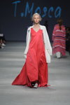 Pokaz T.Mosca — Ukrainian Fashion Week SS16 (ubrania i obraz: sukienka czerwona)