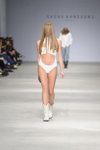 Pokaz sasha.kanevski — Ukrainian Fashion Week SS16 (ubrania i obraz: strój kąpielowy biały)