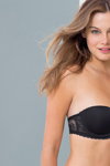 La Redoute SS 2015 lingerie campaign (looks: black bra)