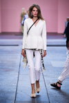 By Malene Birger show — Copenhagen Fashion Week SS17 (looks: white blazer, white trousers, white pumps)