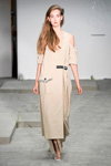 Fonnesbech show — Copenhagen Fashion Week SS17 (looks: beige wrap dress)