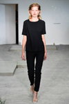 Fonnesbech show — Copenhagen Fashion Week SS17 (looks: black top, black trousers)