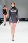 Dana Pisarra lingerie show — CPM FW16/17 (looks: grey nightshirt)