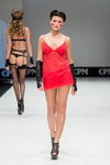 Показ белья Lauma Lingerie — CPM FW16/17 (наряды и образы: красная ночная сорочка)