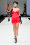 Lauma Lingerie lingerie show — CPM FW16/17 (looks: red nightshirt)
