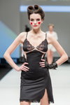 MIA-MIA lingerie show — CPM FW16/17 (looks: black peignoir)
