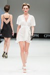 MIA-MIA lingerie show — CPM FW16/17 (looks: white peignoir)