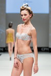 Ritratti Milano lingerie show — CPM FW16/17 (looks: white guipure bra, white guipure briefs)