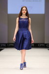 Pokaz Selected — CPM FW16/17 (ubrania i obraz: sukienka niebieska)