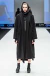 XD XENIA DESIGN show — CPM FW16/17 (looks: black midi coat)