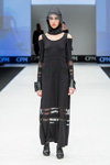 XD XENIA DESIGN show — CPM FW16/17 (looks: black maxi dress)
