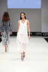 Beatrice B show — CPM SS17 (looks: white midi dress)