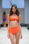 Grand Defile Lingerie show — CPM SS17. Part 2 (looks: coral swimsuit)