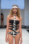 Grand Defile Lingerie show — CPM SS17. Part 2 (looks: black and white swimsuit)