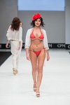 Grand Defile Lingerie show — CPM SS17. Part 2 (looks: red swimsuit)