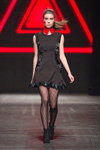 Показ MILOV — FashionPhilosophy FWP AW16/17 (наряди й образи: чорна сукня міні)