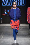 Pokaz ZWYRD — FashionPhilosophy FWP AW16/17 (ubrania i obraz: bomberka niebieska)