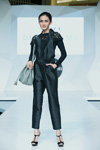 Debenhams show — Jakarta Fashion Week SS17 (looks: black jumpsuit, black sandals)