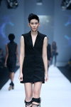 L'Oréal Professionnel hair show — Jakarta Fashion Week SS17 (looks: black waistcoat dress)