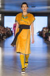 Pokaz Kateryna Karol — Lviv Fashion Week ss17 (ubrania i obraz: podkolanówki żółte)