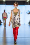 Показ Sofitie — Lviv Fashion Week ss17 (наряды и образы: красные брюки)