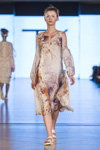 Modenschau von Tata Kalita — Lviv Fashion Week ss17 (Looks: bedrucktes Kleid)