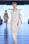 Tata Kalita show — Lviv Fashion Week ss17 (looks: white dress)