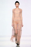 Yulia Nikolaeva show — MBFWRussia FW16/17 (looks: nude transparent dress)
