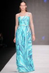 Ksenia Knyazeva show — MBFWRussia SS2017 (looks: turquoiseevening dress)