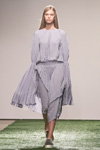 Anna K show — Mercedes-Benz Kiev Fashion Days SS17 (looks: grey dress)