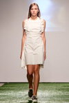 Anna K show — Mercedes-Benz Kiev Fashion Days SS17 (looks: white mini dress)